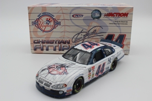 Christian Fittipaldi Autographed 2003 NY Yankees 100th Anniversary 1:24 Nascar Diecast Christian Fittipaldi Autographed 2003 NY Yankees 100th Anniversary 1:24 Nascar Diecast