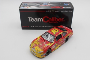 Greg Biffle Autographed 2004 The Flash Justice League / National Guard 1:24 Team Caliber Preferred Series Diecast Greg Biffle Autographed 2004 The Flash Justice League / National Guard 1:24 Team Caliber Preferred Series Diecast 