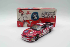 Michael Waltrip Autographed 2003 #99 Aarons / Cat In The Hat 1:24 Nascar Diecast Michael Waltrip Autographed 2003 #99 Aarons / Cat In The Hat 1:24 Nascar Diecast