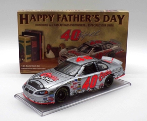 Sterling Marlin 2004 #40 Coors Light / Fathers Day 1:24 Nascar Diecast Bank Sterling Marlin 2004 #40 Coors Light / Fathers Day 1:24 Nascar Diecast Bank