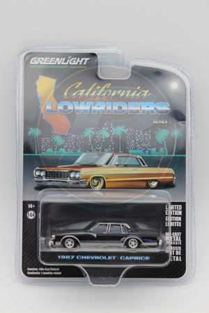 1987 Chevrolet Caprice California Lowriders Series 1 - 1:64 Scale California Lowriders, Series 1, 1:64 Scale