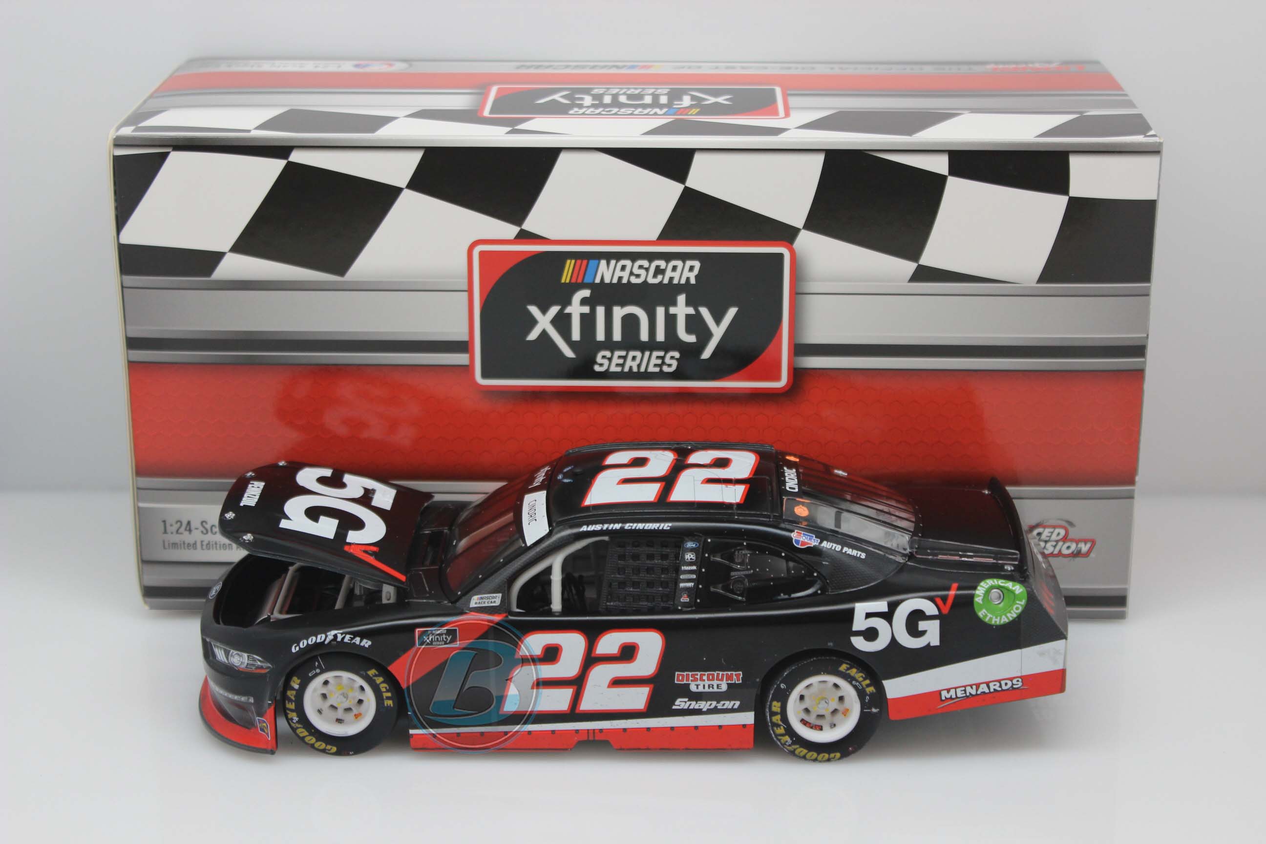 2021 AUSTIN CINDRIC Autographed #22 CarShop 1:24 72 Made In Stock Free Shipping