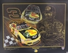 Autographed Dale Earnhardt "Hooked Up" Numbered 1998 Sam Bass 23" X 30" Print w/ COA Sam Bass, Intimidator, Earnhardt Sr., 1987, Monster Energy Cup Series, Winston Cup,Poster, The Count of Monte Carlo, Chanpion, Ralph