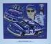 Autographed Dale Earnhardt Jr. " BGN 1999 Championship " Original Numbered Sam Bass Print 27" X 24" w/ COA - SB-BGN99SCHAMP-P-AUT-B07