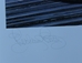 Autographed Richard Petty "7&7" Original Sam Bass 30" X 22" Print w/ COA - SB-AUTO7&7-AUT-K014