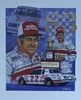 Bobby Allison 1983 Winston Cup Champion Original Sam Bass 25" X 21" Print Sam Bass, Bobby Allison, Coca~Cola, Monster Energy Cup Series, Winston Cup, Poster