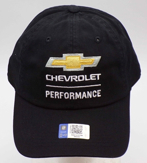 Chevrolet Performance Black 100% Cotton Adult Hat  Hat, Licensed