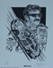 Dale Jarrett  Set Of 3 Numbered Lithograph's Prints One Autographed by Dale Jarrett 14" X 11" - SB-LITHOGRAPHDJ-P-AUT-G07