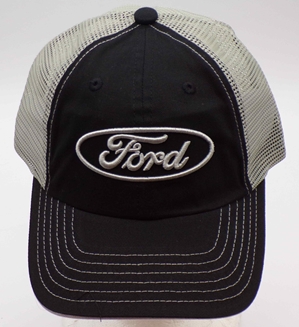 Ford Black & Green Trucker Adult Hat Hat, Licensed