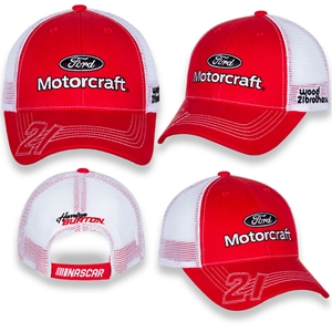 Harrison Burton Motorcraft Sponsor Hat - Adult OSFM Harrison Burton, NASCAR, Cup Series, Hat