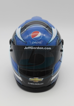 Jeff Gordon Pepsi MINI Replica Helmet Jeff Gordon, Helmet, NASCAR, BrandArt, Mini Helmet, Replica Helmet
