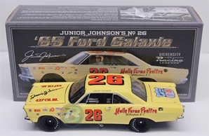 Junior Johnson Autographed #26 Holly Farms Poultry 1965 Ford Galaxie 1:24 University of Racing Nascar Diecast Junior Johnson nascar diecast, diecast collectibles, nascar collectibles, nascar apparel, diecast cars, die-cast, racing collectibles, nascar die cast, lionel nascar, lionel diecast, action diecast, university of racing diecast, nhra diecast, nhra die cast, racing collectibles, historical diecast, nascar hat, nascar jacket, nascar shirt,historical racing die cast