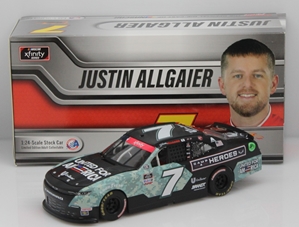 Justin Allgaier 2021 United for America / Camp4Heroes 1:24 Nascar Diecast Justin Allgaier, Nascar Diecast,2020 Nascar Diecast,1:24 Scale Diecast,pre order diecast