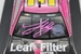 Justin Haley Autographed 2022 Leaf Filter Pink 1:24 Color Chrome Nascar Diecast - C312223LEPJQCL-AUT