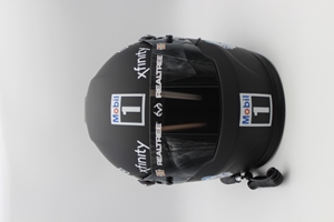 Kevin Harvick 2022 Mobil 1 Full Size Replica Helmet Kevin Harvick, Helmet, NASCAR, BrandArt, Full Size Helmet, Replica Helmet