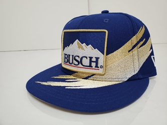 Kevin Harvick #4 Busch Beer Patch Flat Bill New Era Hat - Fitted Sizes Available (1/8 inch increments) Kevin Harvick, apparel, hat, 4, SHR