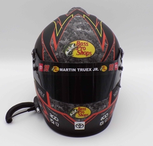 Martin Truex Jr. 2023 Bass Pro Shops Full Size Replica Helmet Martin Truex Jr, Helmet, NASCAR, BrandArt, Full Size Helmet, Replica Helmet