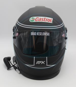 Brad Keselowski 2023 Castrol Full Size Replica Helmet Brad Keselowski, Helmet, NASCAR, BrandArt, Full Size Helmet, Replica Helmet