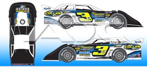 *Preorder* Brian Shirley 2021 #3S 1:24 Dirt Late Model Diecast Brian Shirley, #3S, 2021 Dirt Late Model Diecast, 1:24 Scale Diecast, pre order diecast