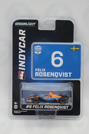 Felix Rosenqvist #6 2023 NTT Data / Arrow McLaren SP - NTT IndyCar Series 1:64 Scale IndyCar Diecast Felix Rosenqvist, 1:64, diecast, greenlight, indy