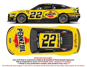 *Preorder* Joey Logano 2023 Pennzoil 1:24 Color Chrome Nascar Diecast Joey Logano, Nascar Diecast, 2023 Nascar Diecast, 1:24 Scale Diecast