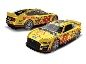 *Preorder* Joey Logano Autographed 2022 Shell-Pennzoil NASCAR Cup Series Champion 1:24 Nascar Diecast Joey Logano, Nascar Diecast, 2023 Nascar Diecast, 1:24 Scale Diecast