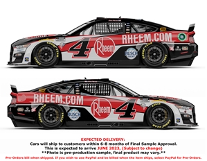 *Preorder* Kevin Harvick 2023 Rheem 1:24 Color Chrome Nascar Diecast Kevin Harvick, Nascar Diecast, 2023 Nascar Diecast, 1:24 Scale Diecast