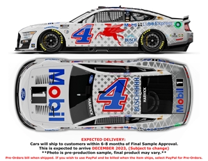 *Preorder* Kevin Harvick 2023 Mobil 1 Lube Express 1:24 Color Chrome Nascar Diecast Kevin Harvick, Nascar Diecast, 2023 Nascar Diecast, 1:24 Scale Diecast