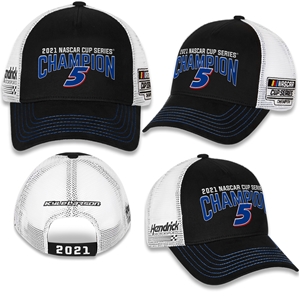 *Preorder* Kyle Larson 2021 Cup Series Champ Hat - Adult OSFM Kyle Larson, 2021, NASCAR Cup Series