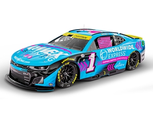 *Preorder* Ross Chastain 2023 Worldwide Express Pink 1:24 Color Chrome Nascar Diecast Ross Chastain, Nascar Diecast, 2023 Nascar Diecast, 1:24 Scale Diecast