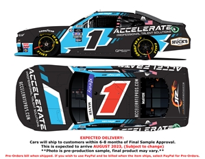 *Preorder* Sam Mayer Autographed 2023 Accelerate 1:24 Nascar Diecast Sam Mayer, Nascar Diecast, 2023 Nascar Diecast, 1:24 Scale Diecast
