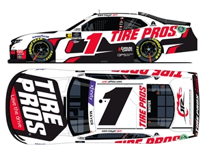 *Preorder* Sam Mayer Autographed 2024 Tire Pros 1:24 Nascar Diecast - Xfinity Series Sam Mayer, Nascar Diecast, 2024 Nascar Diecast, 1:24 Scale Diecast