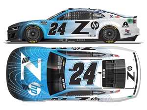 *Preorder* William Byron 2024 Z BY HP 1:24 Color Chrome Nascar Diecast William Byron, Nascar Diecast, 2024 Nascar Diecast, 1:24 Scale Diecast
