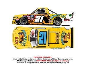 *Preorder* Zane Smith Autographed 2021 Hamsters USA 1:24 Nascar Diecast Zane Smith, Nascar Diecast, 2021 Nascar Diecast, 1:24 Scale Diecast