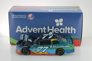 Ross Chastain 2020 AdventHealth 1:24 Color Chrome Nascar Diecast Ross Chastain, Nascar Diecast,2020 Nascar Diecast,1:24 Scale Diecast, pre order diecast