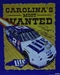 Rusty Wallace " Carolina's Most Wanted " Original Numbered Sam Bass Print 18" X 22.5" - SB-MOSTWANTED-P-B10