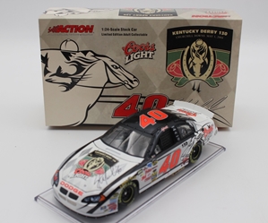 Sterling Martin Autographed 2004 Coors Light / 130th Kentucky Derby 1:24 Nascar Diecast Sterling Martin Autographed 2004 Coors Light / 130th Kentucky Derby 1:24 Nascar Diecast