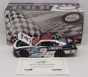William Byron Autographed 2017 Liberty University Phoenix Win 1:24 Nascar Diecast William Byron Nascar Diecast, 2017 Nascar Diecast, 1:24 Scale Diecast, Liberty University pre order diecast